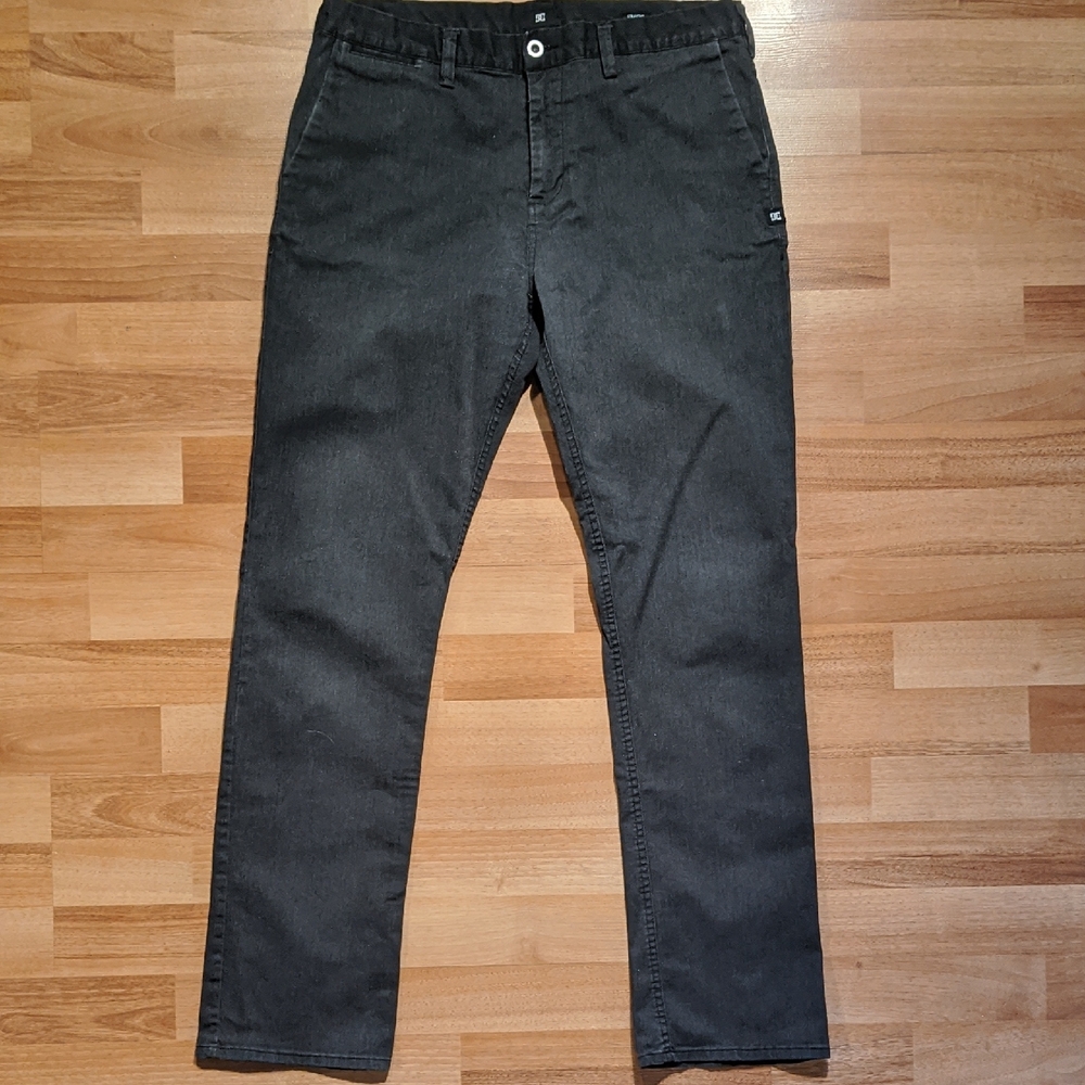 DC Straight Fit Black Jeans